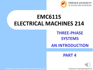 Three-Phase Systems: Delta-Connected Systems