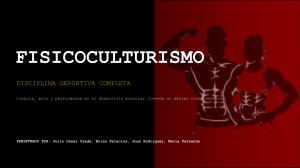 Fisicoculturismo: Gu&iacute;a Completa de la Disciplina Deportiva