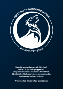 Zusammenfassung Globale Wirtschaftskrisen Universit&auml;t Bern