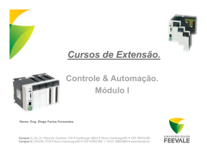 Curso de Controle e Automa&ccedil;&atilde;o - M&oacute;dulo I