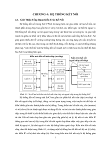 Kapitola 4: Syst&eacute;my prepojenia v SoC FPGA