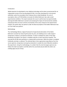 Evaluation of IR-564 Radiative Technology for Blackbody Calibration