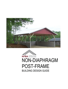 Non-Diaphragm Post-Frame Building Design Guide