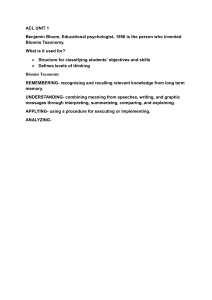 Bloom's Taxonomy: Levels of Thinking Explained