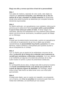 Test de personalidad: elige una silla y descubre tu car&aacute;cter