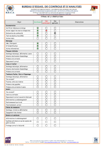 Rapport de v&eacute;rification des appareils de levage