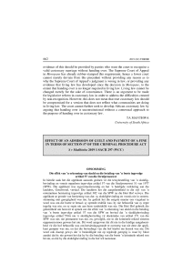 Effect of Admission of Guilt and Fine Payment Under Section 57 CPA