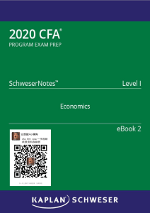 CFA 2020 - Level 1 SchweserNotes Book 2