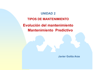 Mantenimiento Predictivo: Evoluci&oacute;n y T&eacute;cnicas