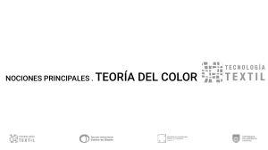 Teor&iacute;a del Color: nociones principales y percepci&oacute;n