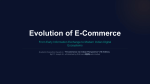 Evolution of E-Commerce: From Early Exchange to Modern Indian Ecosystems