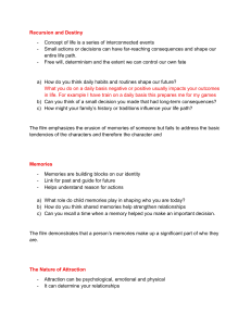Recursion and Destiny Study Guide: Psychological Concepts