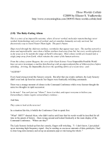 Three Worlds Collide: First Contact Ethics Story