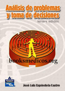 An&aacute;lisis de problemas y toma de decisiones - Libro de texto