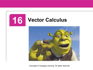 Vector Calculus: The Divergence Theorem
