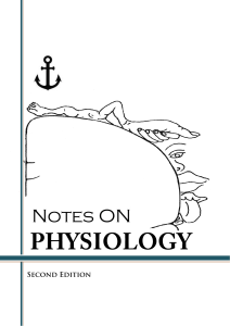 Notes on Physiology - Medical Textbook