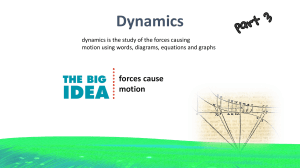 Dynamics: Forces and Motion in Physics