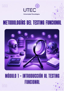 Metodolog&iacute;as del Testing Funcional: M&oacute;dulo 1