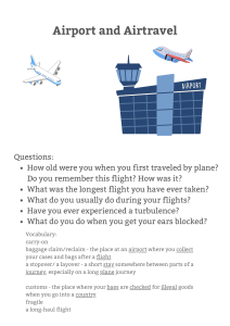 Airport and Airtravel English Worksheet