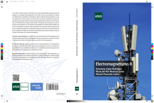 Electromagnetismo II: Libro de texto para la asignatura de Grado en F&iacute;sica