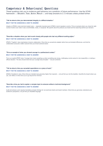 KPMG Interview Questions: Competency & Behavioural Guide