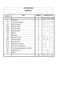 Grade 10 Accounting Exam Paper