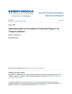 Optimized Engine-Out Procedures for Jet Airplanes