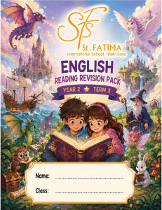 Year 2 English Reading Revision Pack
