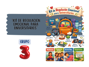 Kit de Regulaci&oacute;n Emocional para Universitarios