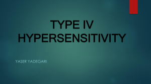 Type IV Hypersensitivity: Mechanisms and Examples