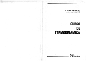 Curso de Termodin&aacute;mica - J. Aguilar Peris