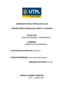 Plan Docente de Pr&aacute;cticum 3 - Administraci&oacute;n de Empresas - UTPL