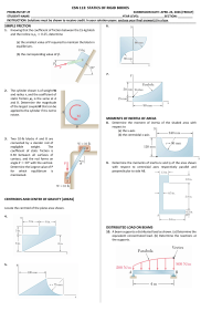 ESN 113 Statics Problem Set 2F