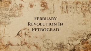 February Revolution in Petrograd: 1917 Events & Impact