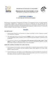 9&ordm; Concurso de Puentes de Madera - FES Acatl&aacute;n UNAM