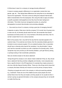 Managing Diversity in Companies: Effective Strategies