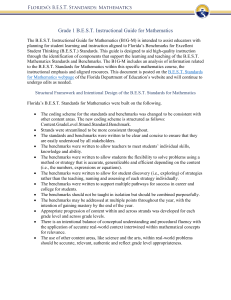 Grade 1 B.E.S.T. Math Instructional Guide