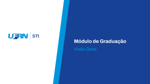 Guia do M&oacute;dulo de Gradua&ccedil;&atilde;o SIGAA UFRN