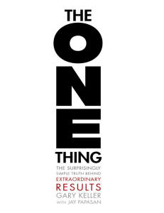 The-ONE-Thing