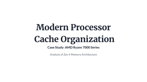 AMD Ryzen 7000 Cache Architecture Analysis