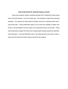 Asteroid Impacts on Earth: Evidence & Dinosaur Extinction