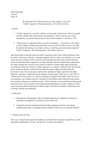 Traffic Congestion: Jacobs' Urban Planning Solutions