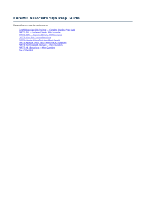 CureMD SQA Prep Guide: SQL, Test Cases, Interview Questions