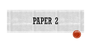 Black Consciousness Movement Grade 12 History Paper 2