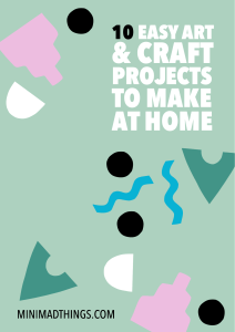 10 Easy Art & Craft Projects for Home