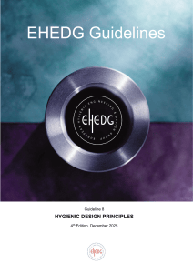 EHEDG Guideline 8: Hygienic Design Principles (4th Ed)