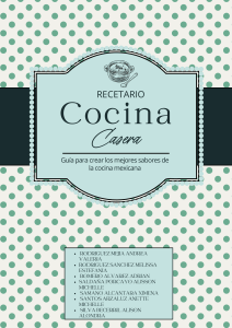Recetas de Nopal Mexicano: Gu&iacute;a de Cocina Casera