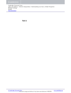 General Jurisprudence: Global Law Perspectives