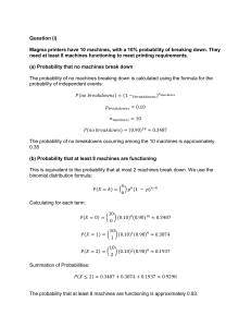 Probability Problems: Printers, Orders, & Print Quality