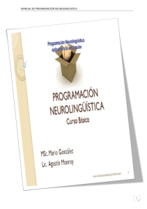 Manual de Programaci&oacute;n Neuroling&uuml;&iacute;stica